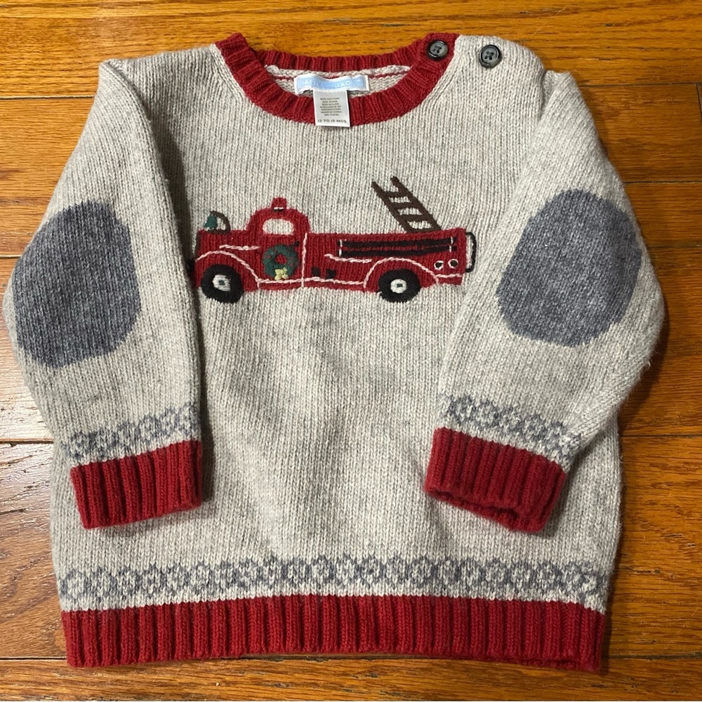 Janie and Jack 12-18 months christmas sweater